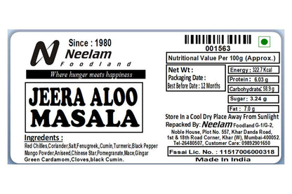 Jeera Aloo Masala 100 Gm