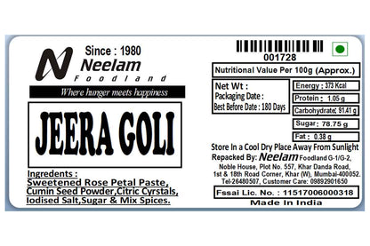 Jeera Goli 200 Gm Bottle