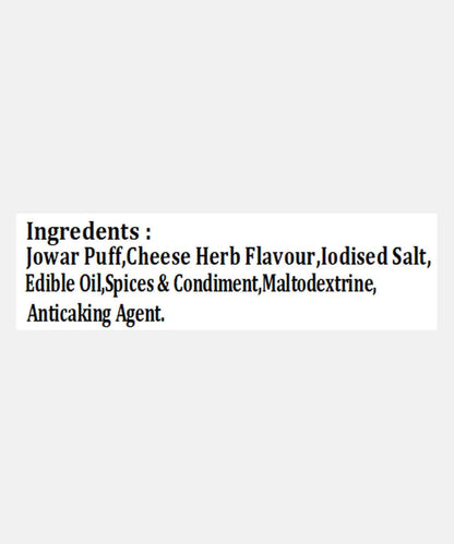 Roasted Jowar Puff Cheese & Herbs 200 Gm