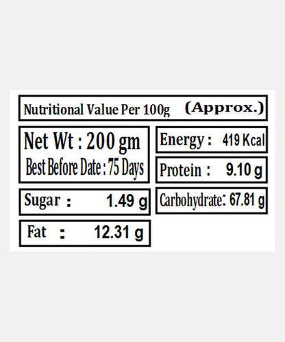 Roasted Jowar Puff Cheese & Herbs 200 Gm