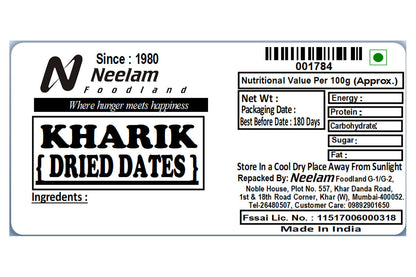 Kharik Dried Dates 250 Gm