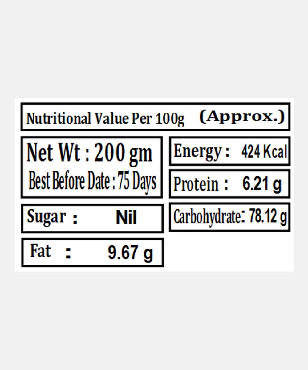 Less Oil Nachani Sev 200 Gm