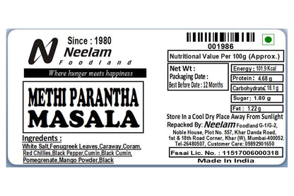 Methi Paratha Masala 150 Gm