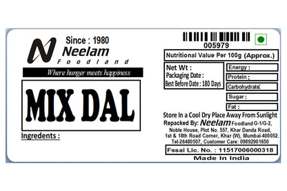 Mix Dal/Combination Of Nutritious Pulses 500 Gm