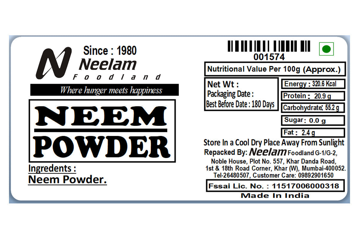 Neem Powder 100 Gm