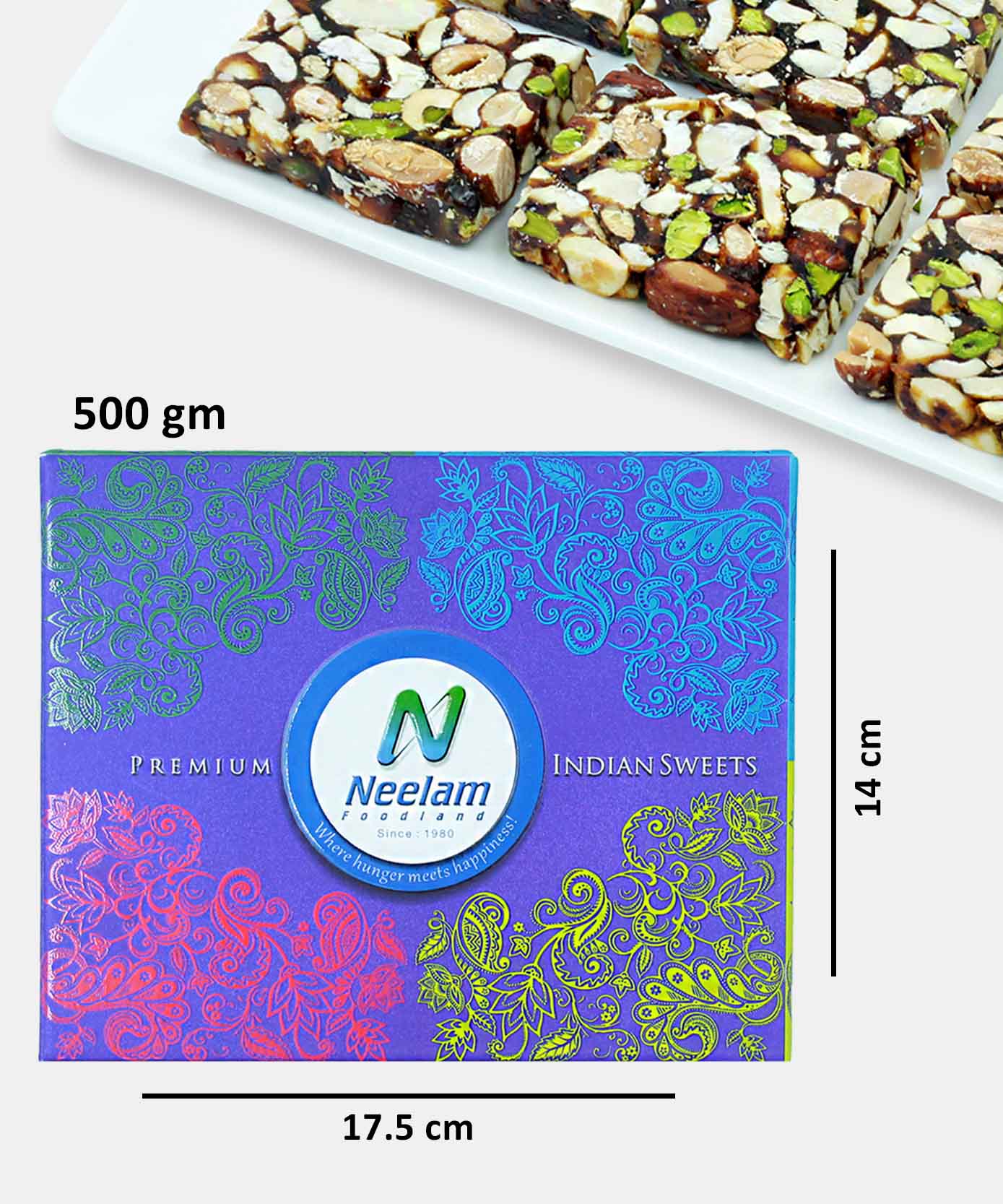 Khajur Bite No Sugar Sweets 500 Gm