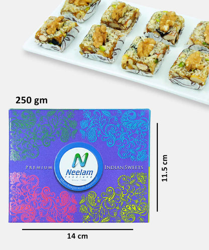 Walnut Crunch No Sugar Sweets 250 Gm