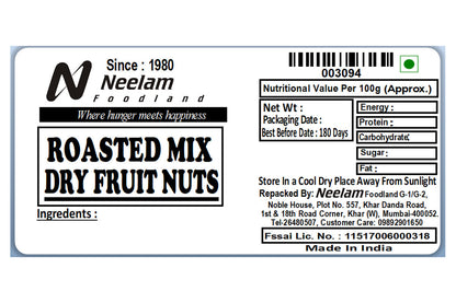 Roasted Mix Dry Fruit 500 Gm