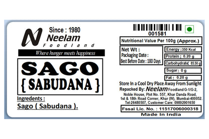 Sago/Sabudana 250 Gm