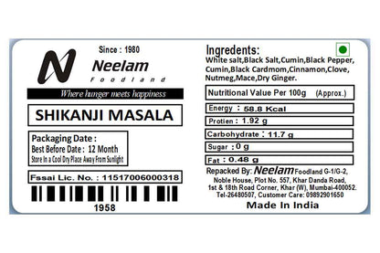 Shikanji Nimbu Pani Masala 200 Gm