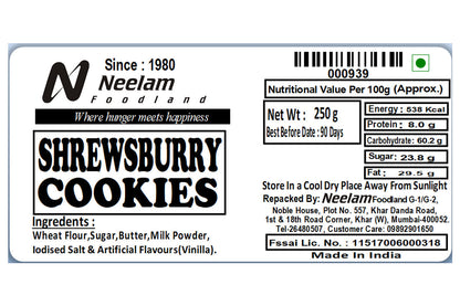 Shrewsburry Cookies 250 Gm