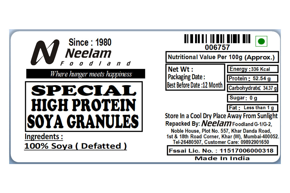 Soya Granules 200 Gm