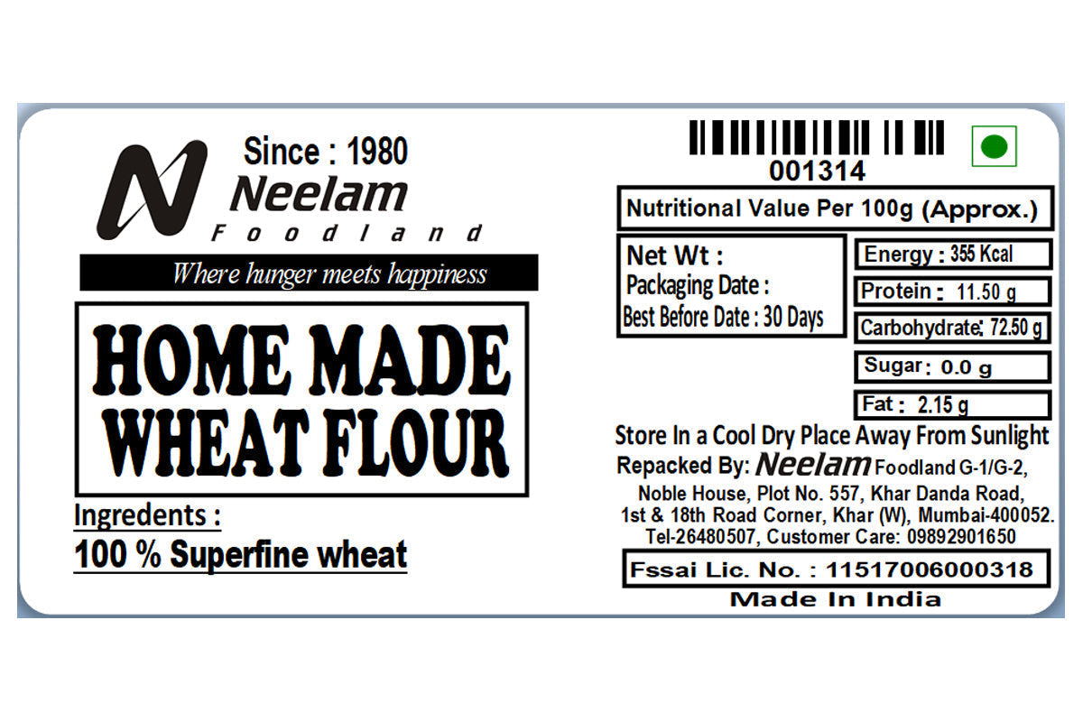 Whole Wheat Flour/Gehun Atta 2 Kg