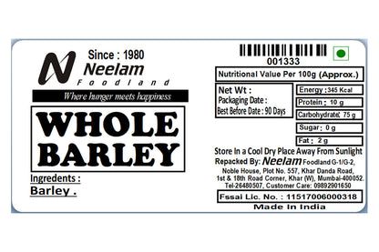 Whole Barley 250 Gm