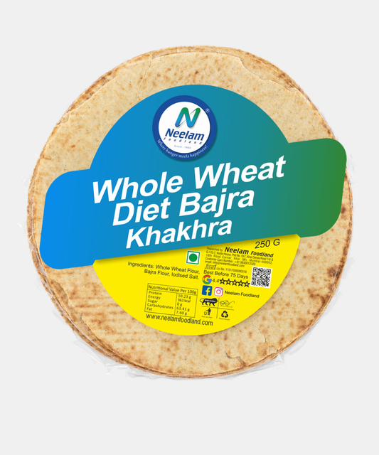 Whole Wheat Diet Bajra Khakhra 250 Gm
