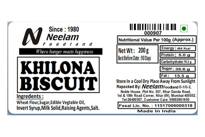 Khilona Biscuits 200 Gm