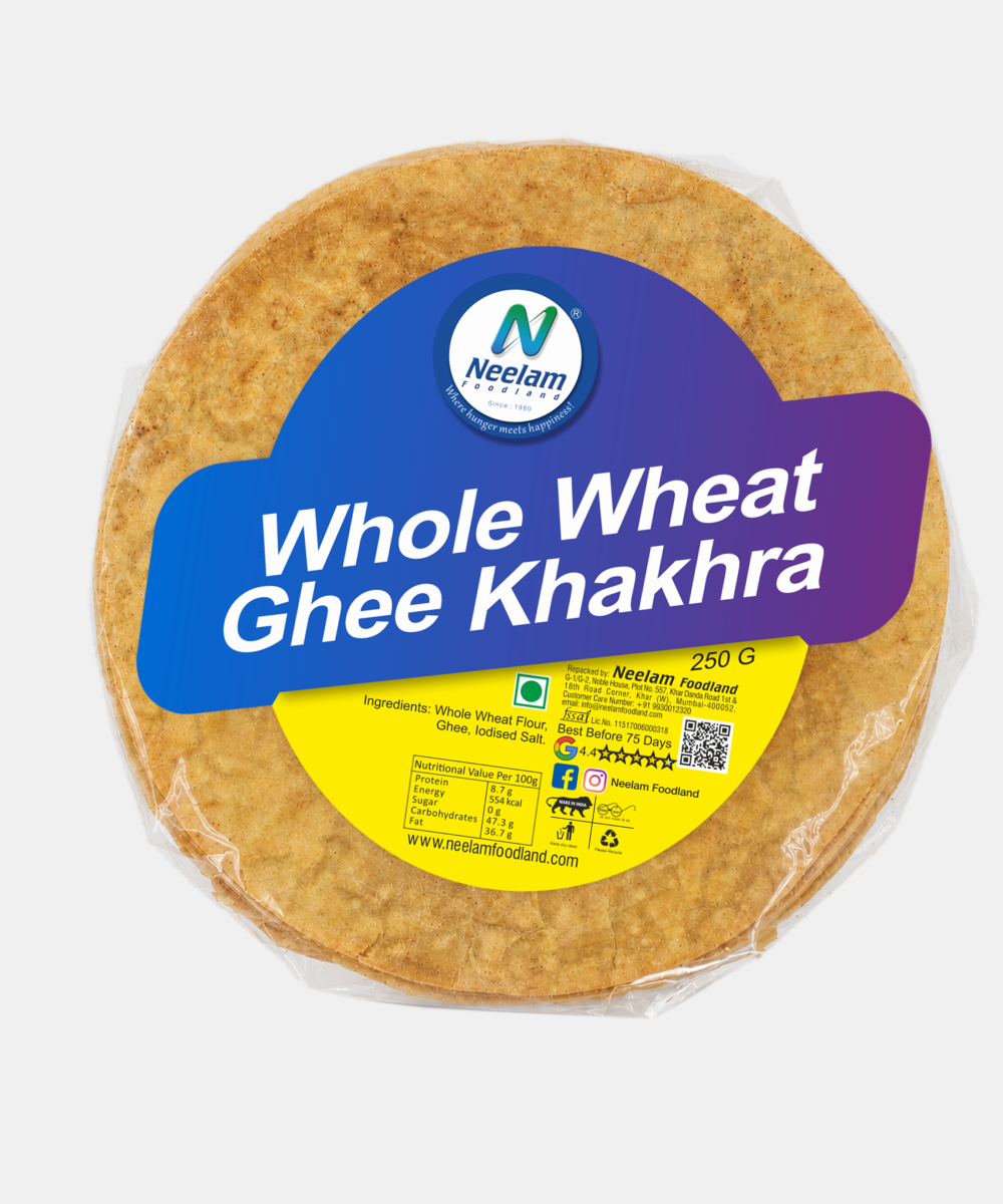 Whole Wheat Ghee Khakhra 250 Gm