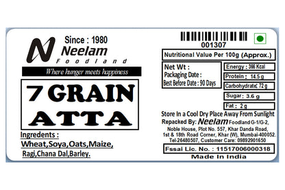 7 GRAIN ATTA,MULTIGRAIN ATTA