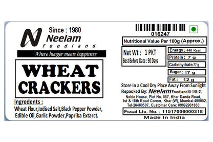 WHEAT CRACKERS 1 PKT