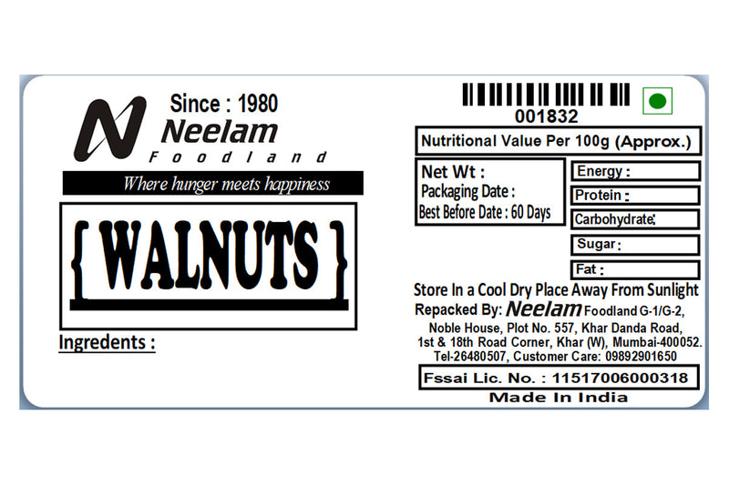 KASHMIRI WALNUTS 250 GM