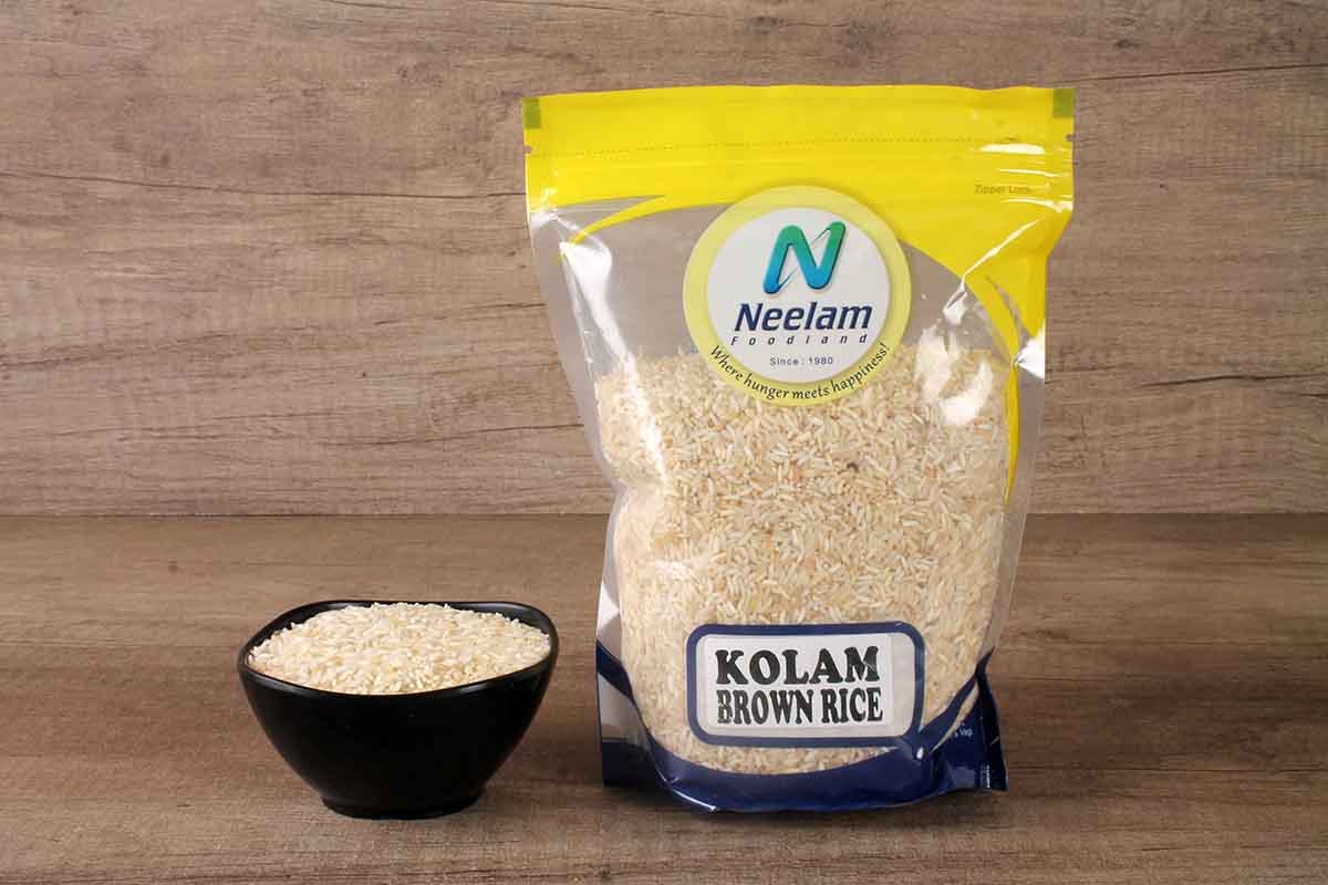 KOLAM BROWN RICE/JEERA KOLAM TANDUL 500 GM