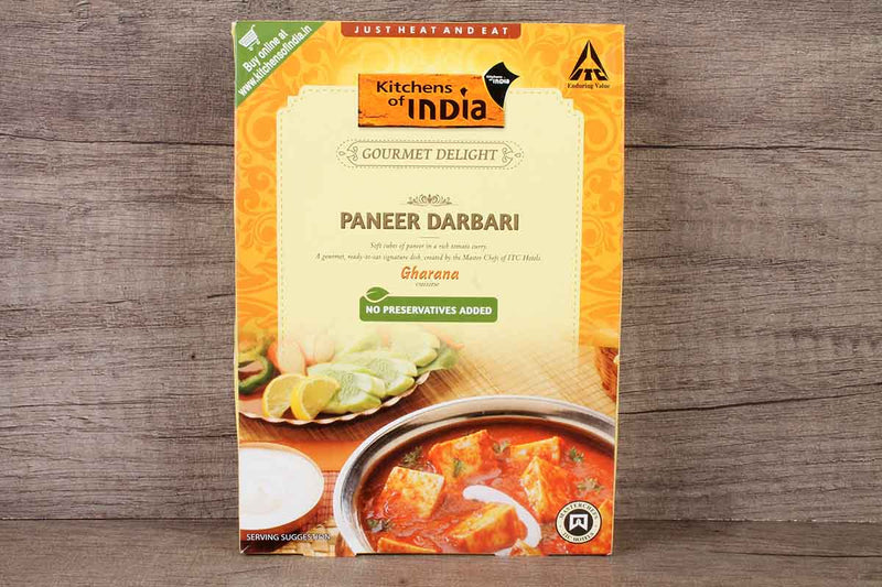 KITCHEN OF INDIA  PANEER DARBARI 285 GM