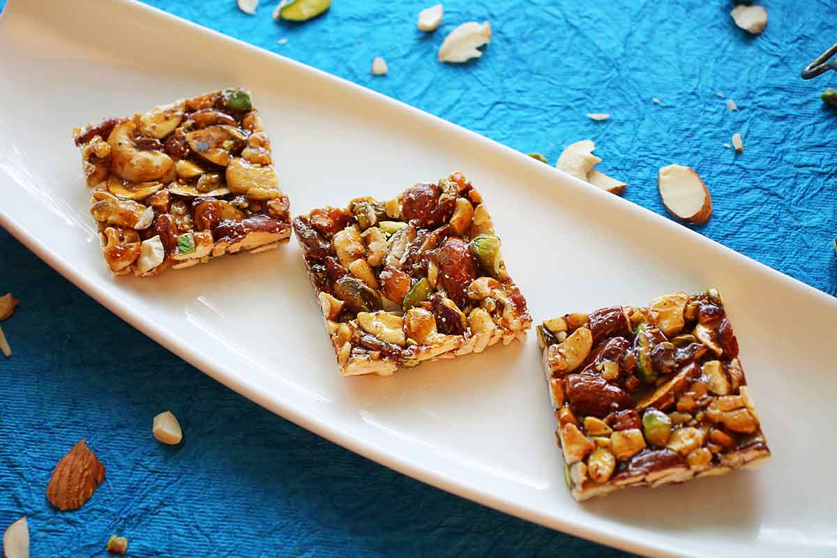 STEVIA KAJU BADAM PISTA CHIKKI