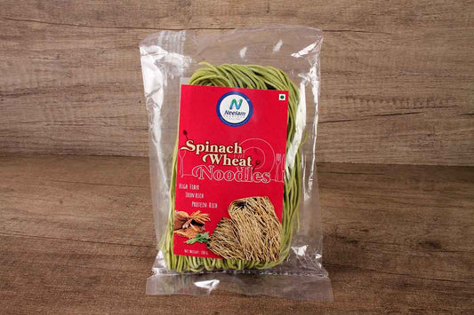 SPINACH WHEAT NOODLES 100 GM