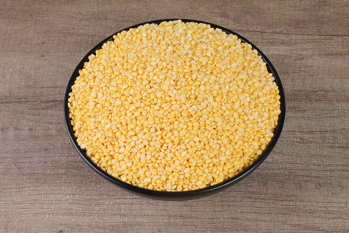 SPLIT YELLOW MUNG BEANS/MOONG DAL YELLOW 1 KG