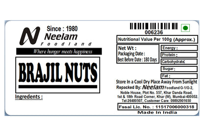 BRAZIL NUTS 100 GM