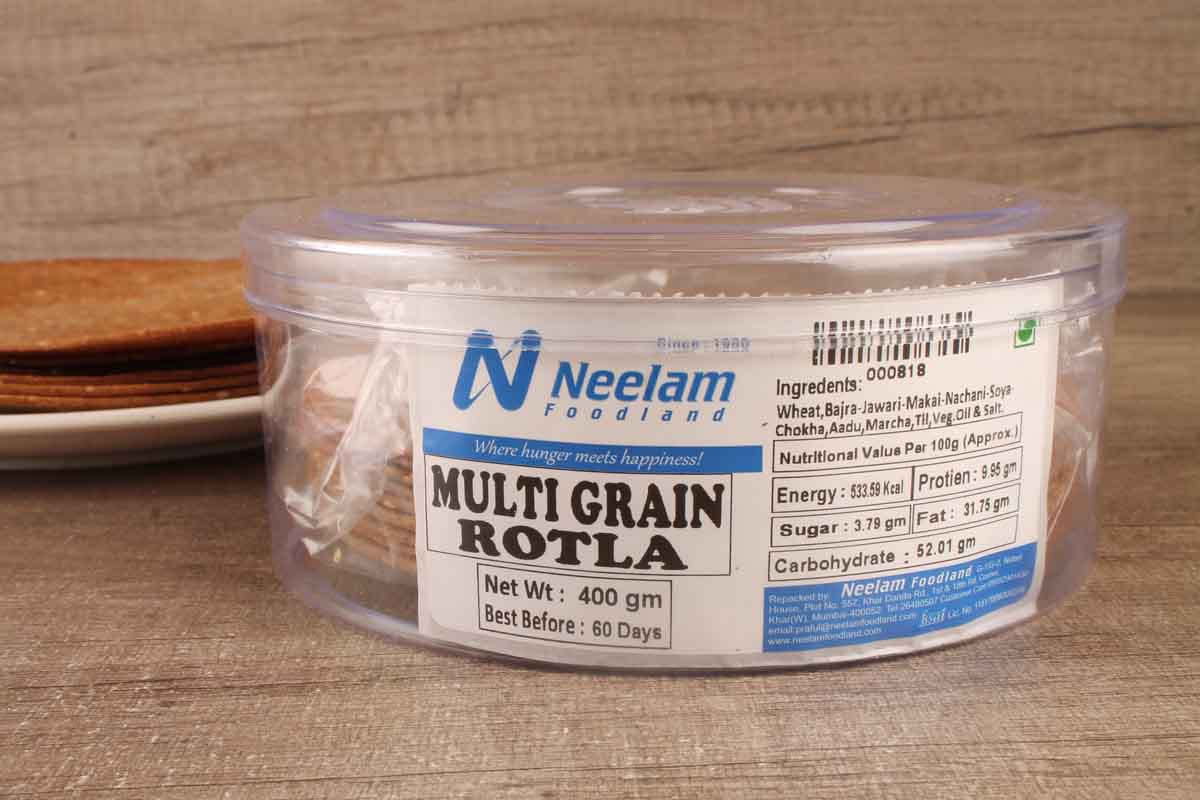 WHEAT MULTIGRAIN ROTLA 400 GM