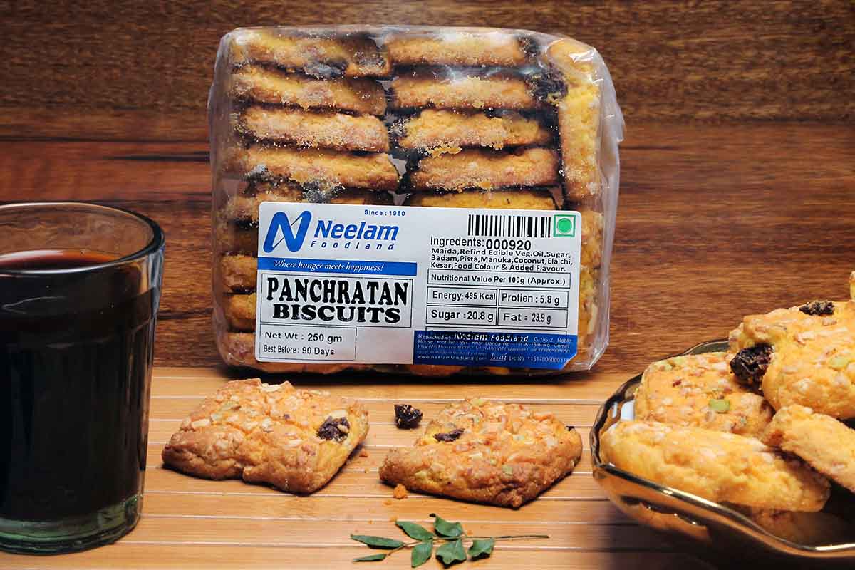 PANCHRATAN BISCUITS 250 GM