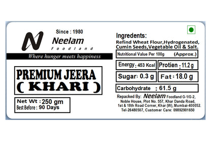 PREMIUM JEERA KHARI 250 GM