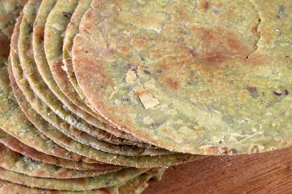 WHOLE WHEAT PALAK KHAKHRA MINI 200 GM