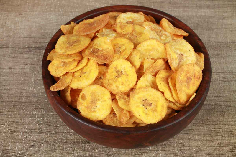 BANANA CHIPS CHILLI MADE WITH COCONUT OIL 200 GM
