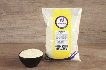 GREEN GRAM FLOUR/MOONG DAL ATTA 500 GM