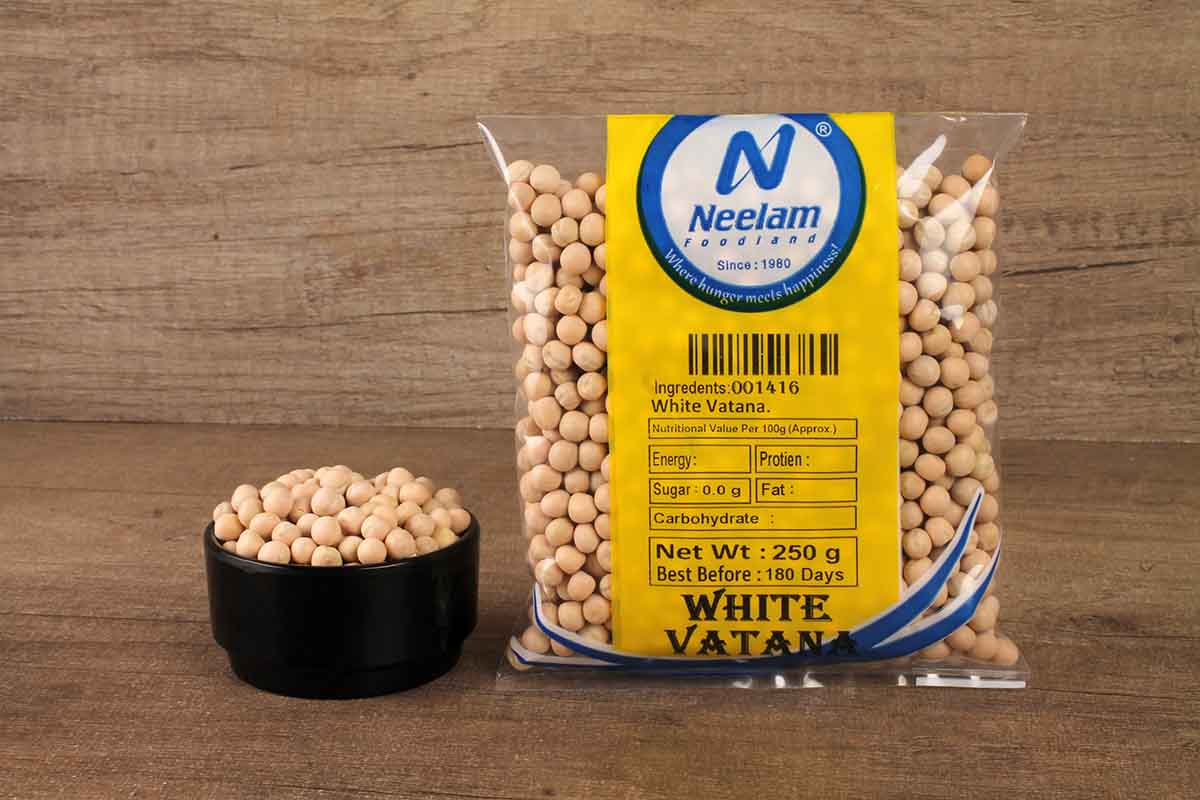 WHITE PEAS/SAFED VATANA 250 GM