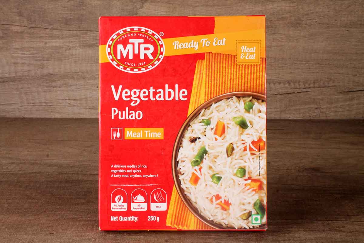 MTR VEGETABLE PULAO 250 GM