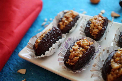 ALMOND CARAMEL DATES SWEETS