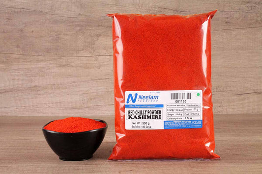 KASHMIRI RED CHILLI/MIRCH POWDER 500 GM