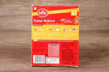 MTR READY TO EAT PANEER KAKHANI