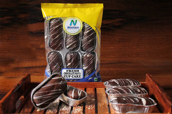 MAVA CAKES WITH CHOCOLATE COATED PACK OF SIX