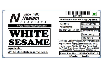 WHITE SESAME,TIL